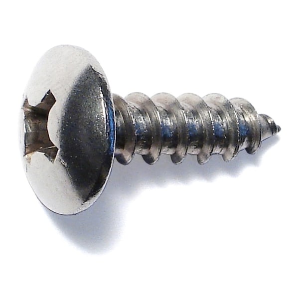 Midwest Fastener Sheet Metal Screw, #12 x 3/4 in, 18-8 Stainless Steel Truss Head Phillips Drive, 15 PK 33967 - main